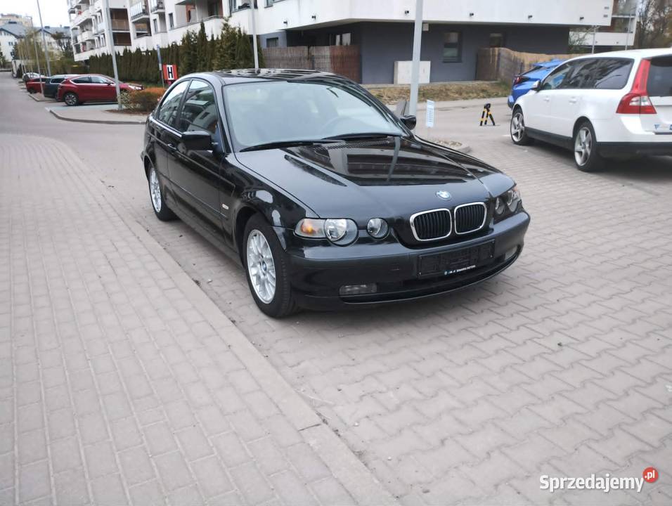 BMW e46 316ti compact 124 1 właściciel z Niemiec benzyna Gdańsk sprzedam