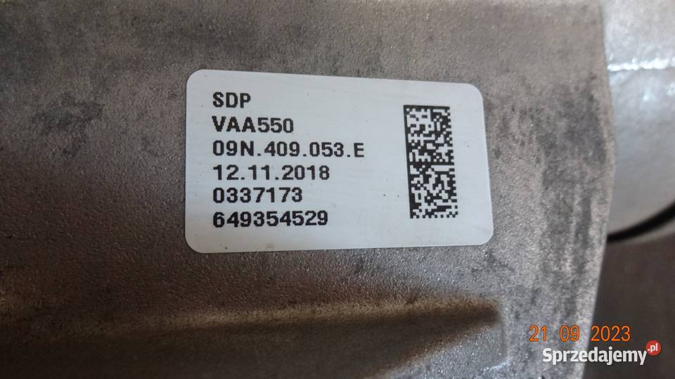 VW T6 20TDI REDUKTOR NOWY Stargard