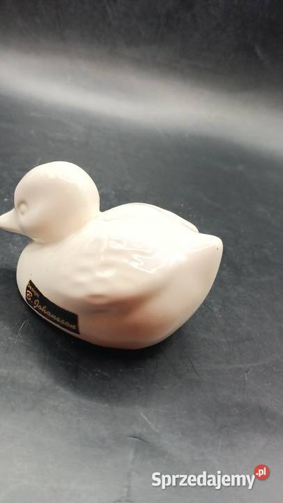 Figurka ceramiczna ptak kaczka Johansson Zamość sprzedam