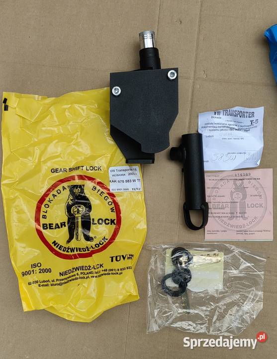 XAK075583WT5 BLOKADA SKRZYNI BIEGÓW BEAR LOCK VW