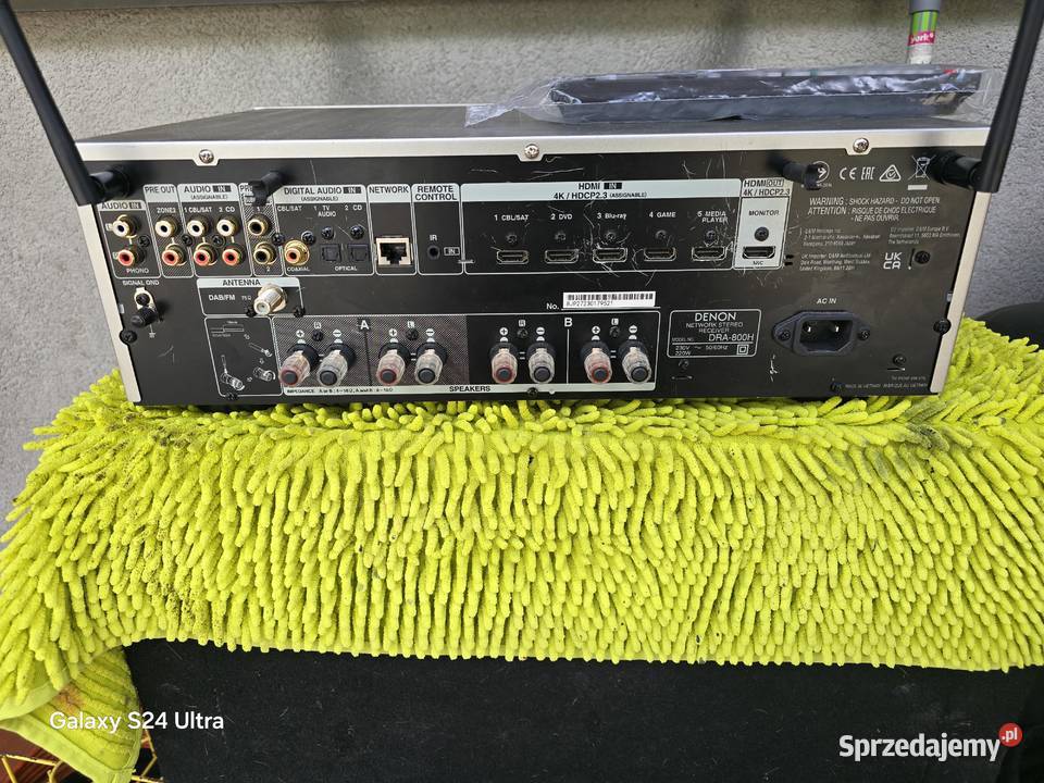 amplituner denon dra800h stereo bluetooth wifi śląskie Chełm Śląski