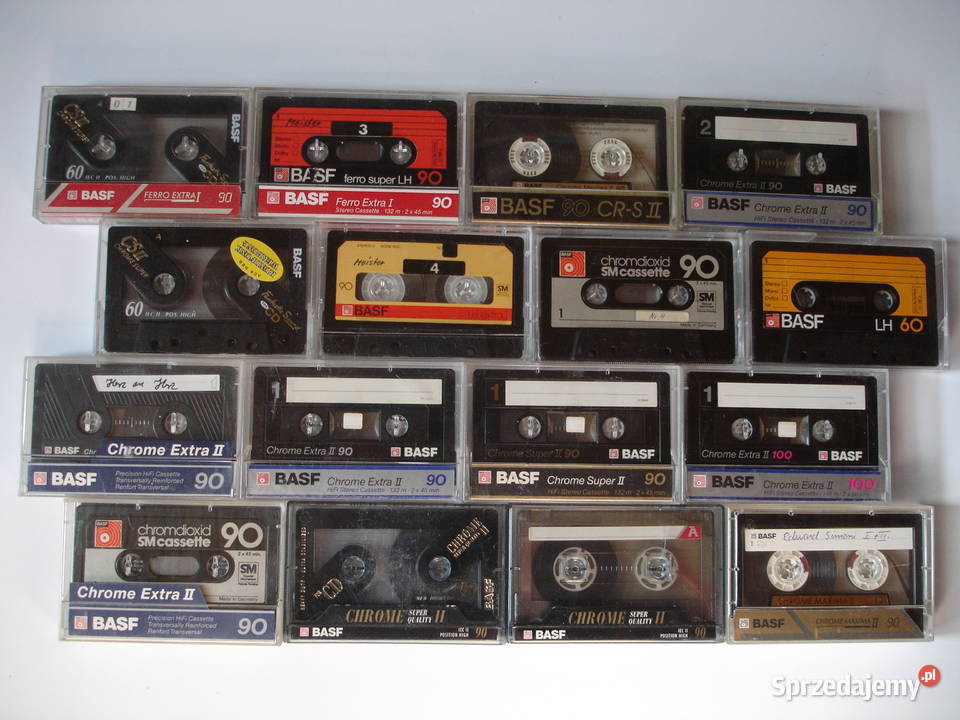 Kasety magnetofonowe BASF Zielona Góra