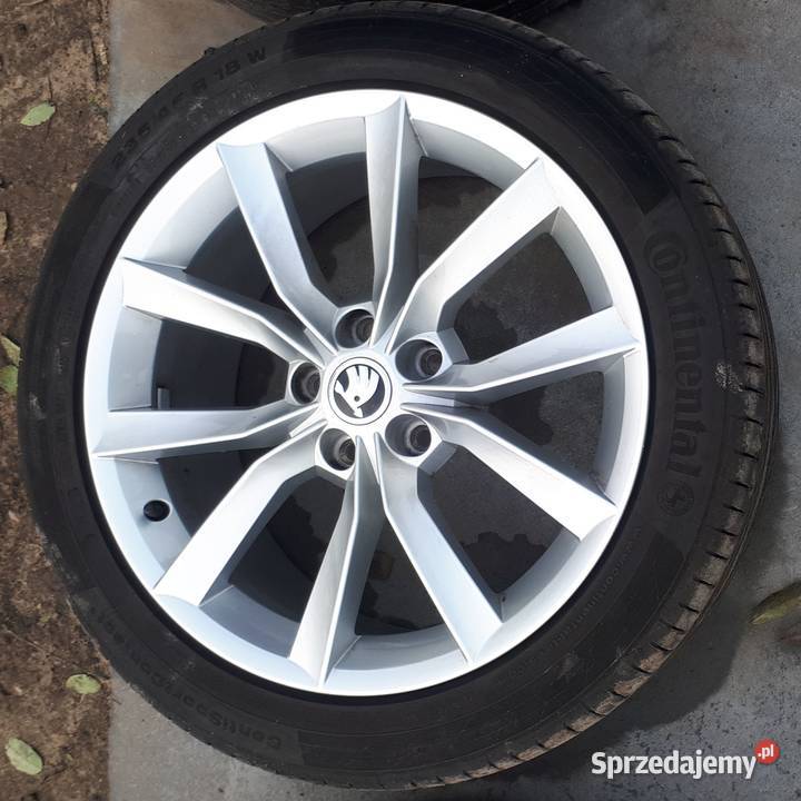 Oryginalne koła Skoda Superb 3 8Jx18H2 ET 44 Poznań