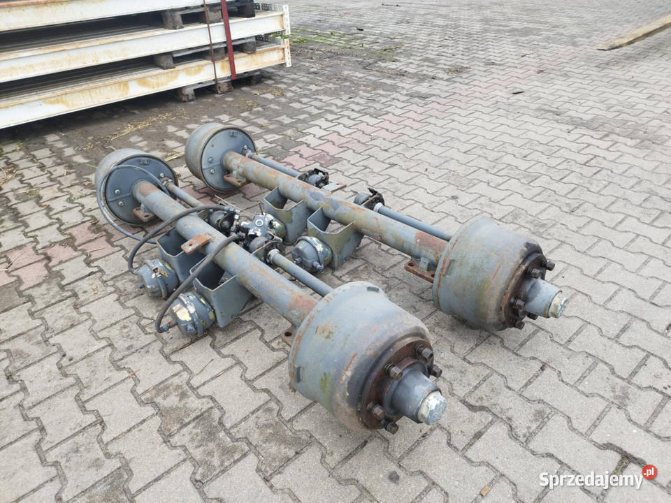 Osie BPW na bębnach nowe Typ ZS60 wielkopolskie Strzyżew