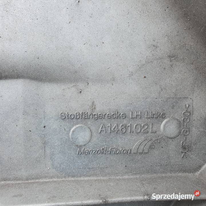 ACTROS MP3 MEGASPACE ZDERZAK LEWY POSZYCIE Bieleń sprzedam