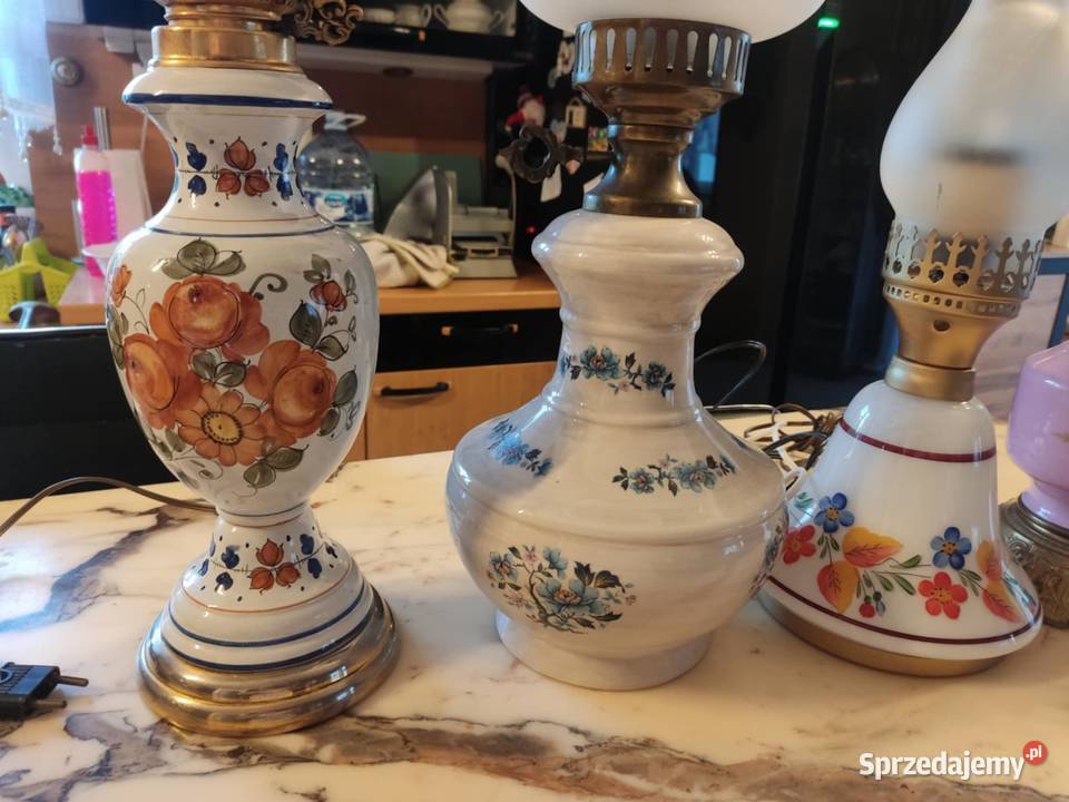 piękna angielska lampa ala nafta Gorzów Wielkopolski sprzedam