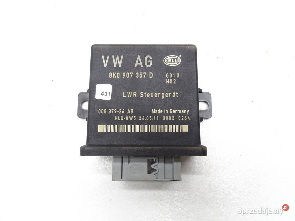 MODUŁ STEROWNIK ŚWIATEŁ 8K0907357D AUDI A4 B8 A5 osobowe małopolskie
