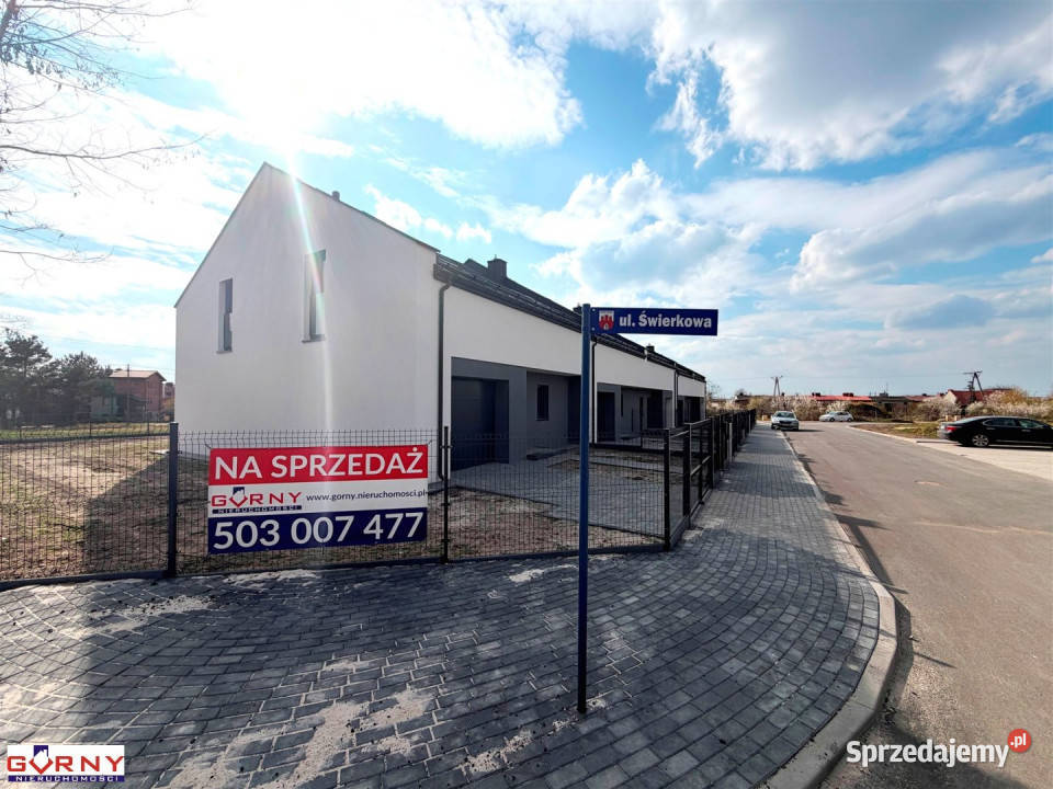 Dom szeregowy Sulejów 15823m2 szeregowa