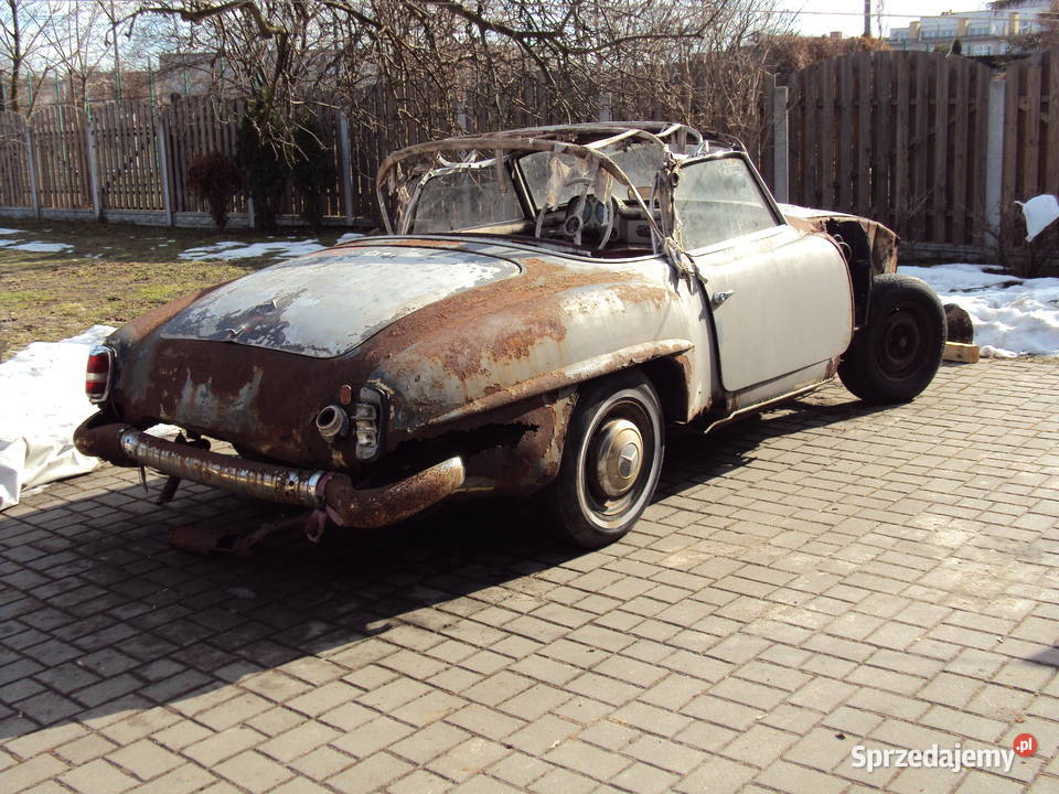 1957 MercedesBenz 190sl benzyna Ostrów Wielkopolski