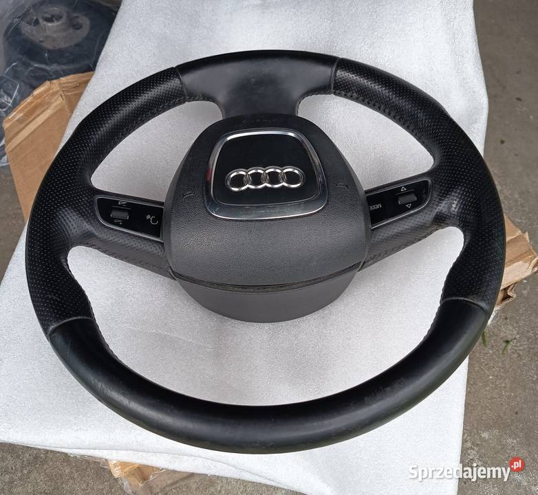 Kierownica multifunkcja chrom Airbag skóra Audi podkarpackie Lubaczów