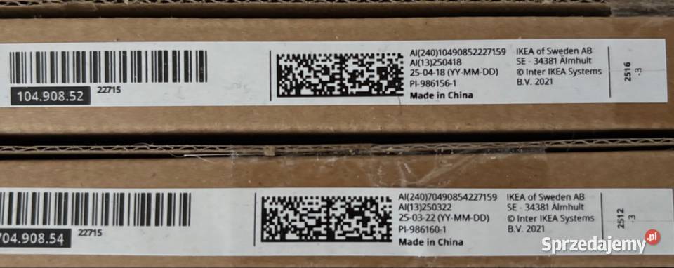 IKEA front BESTA LAPPVIKEN Kościerzyna