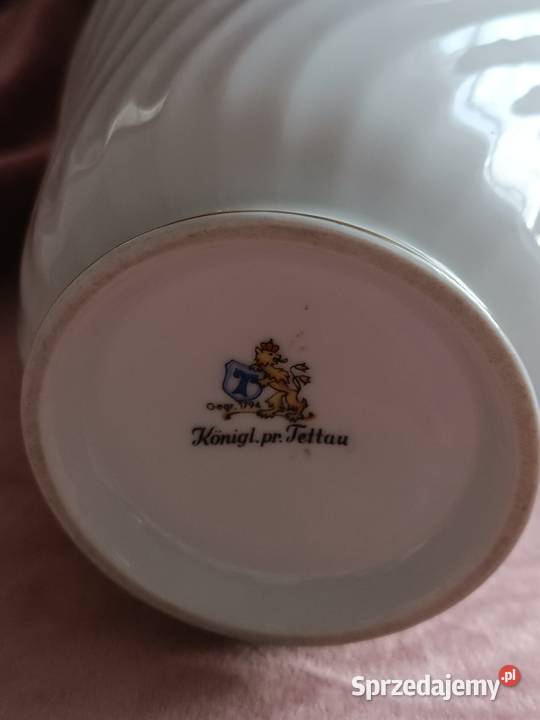 Tettau Klasyka designu biała porcelana i złoto Jastrzębie-Zdrój