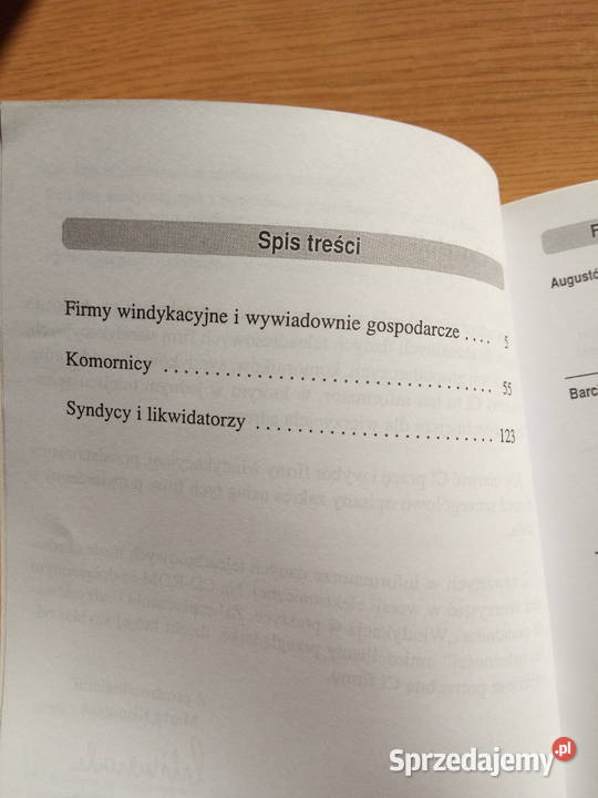 Informator adresowy wierzyciela 2003r Wyd Wiedza Dąbrowa Górnicza