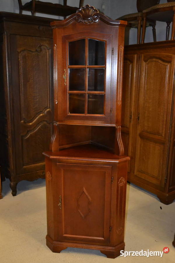 witryna narożna orzech Będzin