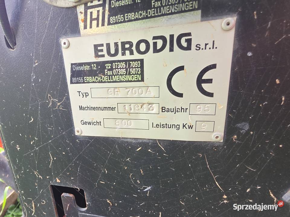 Minikoparka Eurodig Starowice