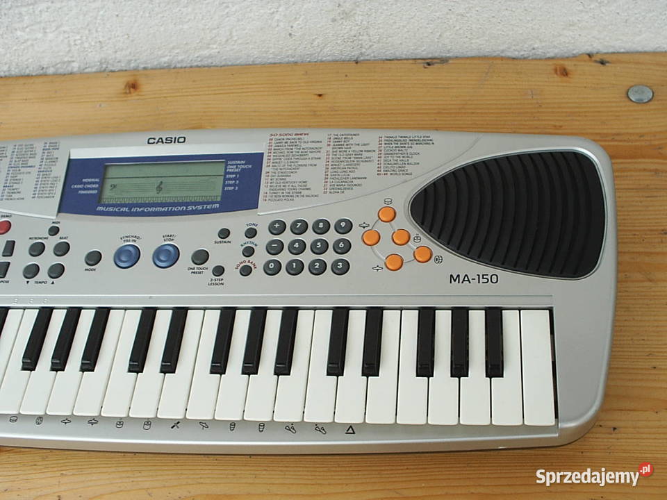 Keyboard dzieci Casio MA150 Instrumenty klawiszowe i MIDI
