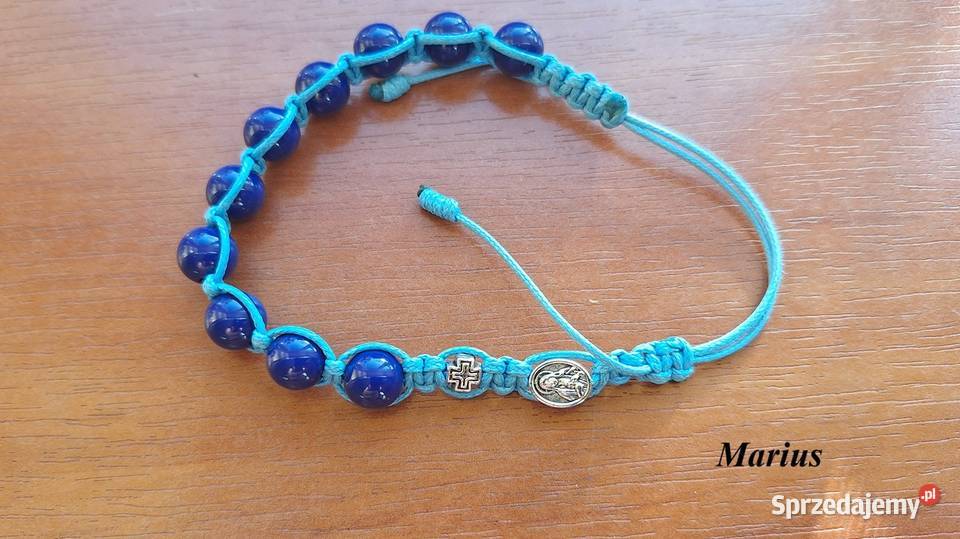 Różaniec bransoletka na rękę mały krzyżyk i mazowieckie Legionowo sprzedam