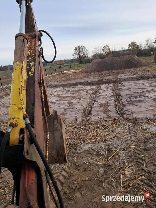 koparko ładowarka ostrówek na budowę