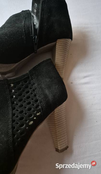 Botki damskie na obcasie rozmiar 37 Brzesko