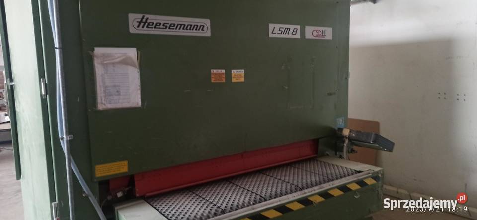 Szlifierka do drewna Heesemann HEESEMANN LSM 8 Kłodawa