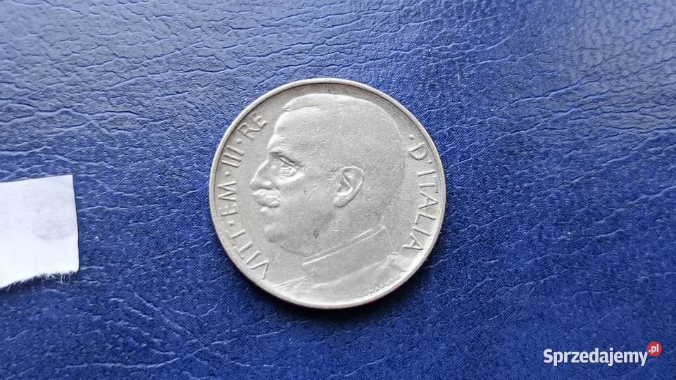 Stare monety 50 centesimi 1925 Włochy sprzedam