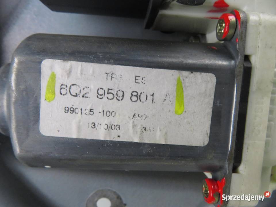 PODNOŚNIK SZYBY PRAWY PRZEDNI SEAT IBIZA III 6L1