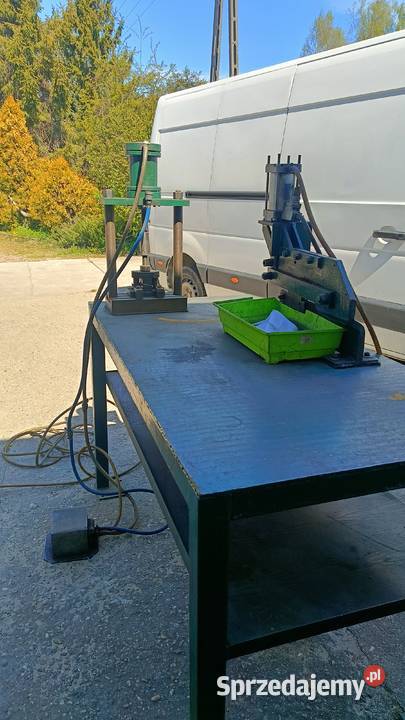 Prasa Hydrauliczna 37 Gilotyna do drutu ze Przysieka