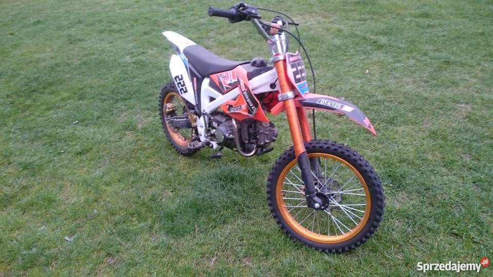 Sprzedam cross kxd GT k125 uszkodzony śląskie Olsztyn sprzedam