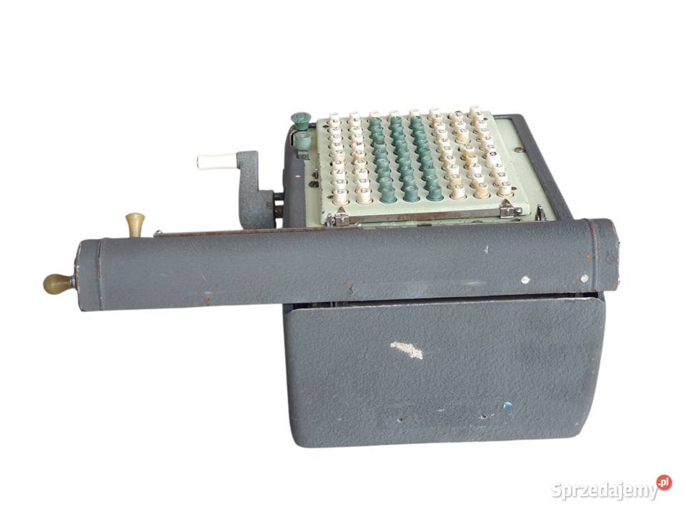 Stary Czechosłowacki kalkulator NISA mechaniczna Cieszyn