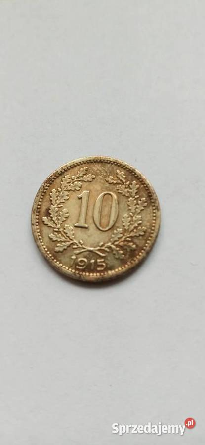Moneta 10 Heller 1915