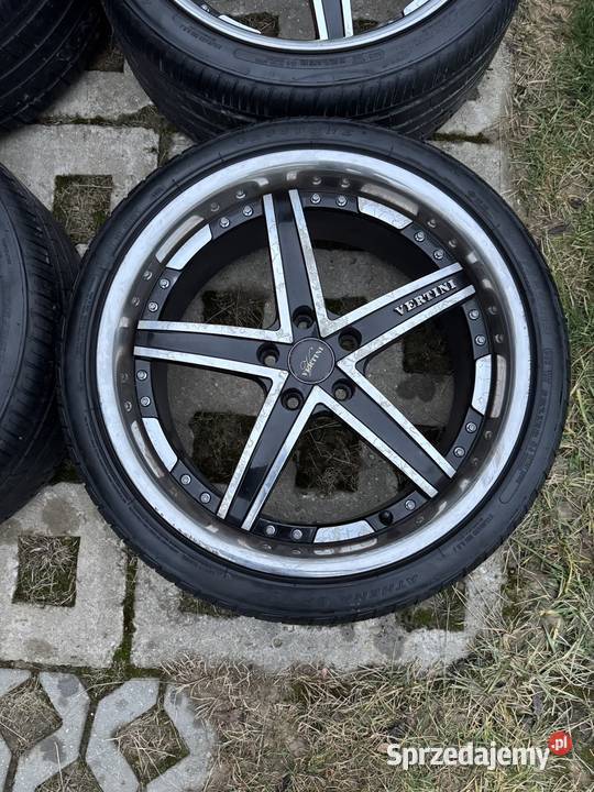 Felgi z rantem 5x112 opony 2453519 24r Audi VW Motoryzacja Krępiec