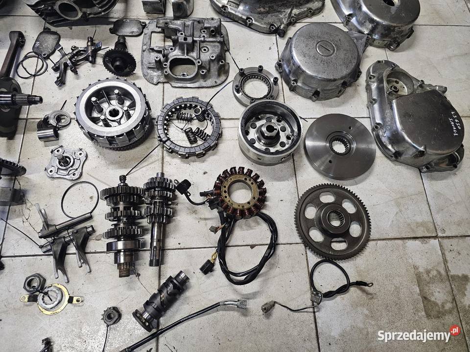 Suzuki LS 650 savage silnik części wał głowica Silniki i osprzęt dolnośląskie Jelenia Góra sprzedam