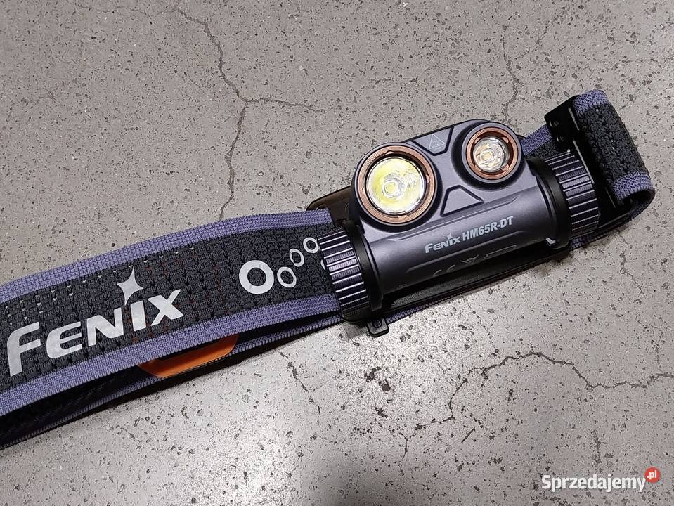 Latarka czołowa Fenix HM65RDT ciemnofioletowa Latarki i oświetlenie Latarki i oświetlenie Czeladź