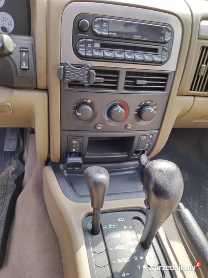 JEEP GRAND CHEROKEE 4L benzynagaz 2003r Faktura Olsztyn