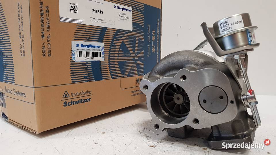 Nowa turbosprężarka SCHWITZER 318815  3181754  mazowieckie sprzedam