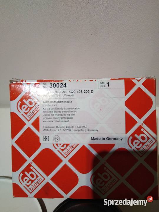 Zestaw osłony przegubu Febi Bilstein kod FE30024 Warszawa