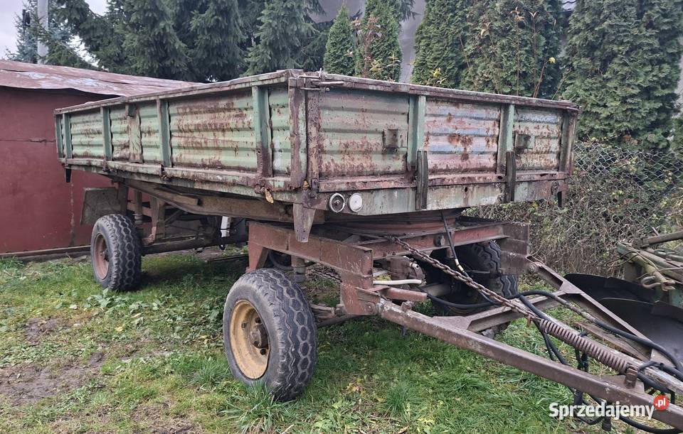 Przyczepa wywrotka Autosan d47 Przyczepy rolnicze Ożarów sprzedam