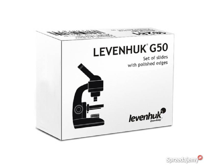Szkiełka podstawowe Levenhuk G50 50 sztuk Warszawa