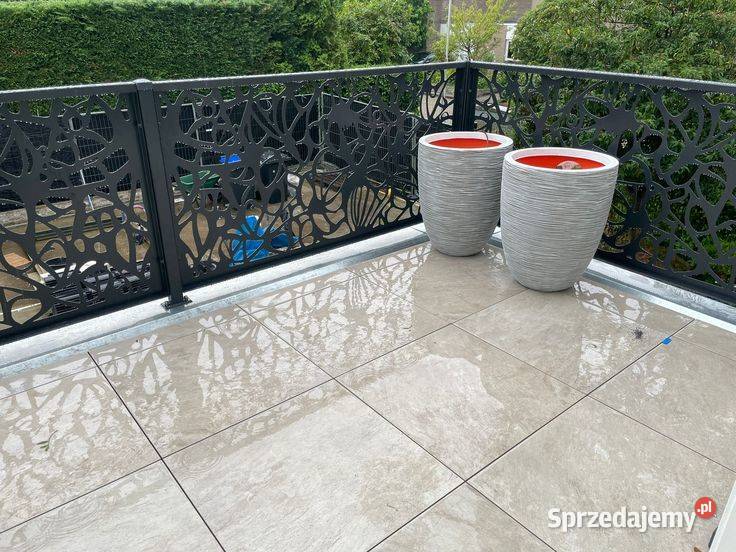 Balustrada metalowa wycinana laserowo balustrada Poznań