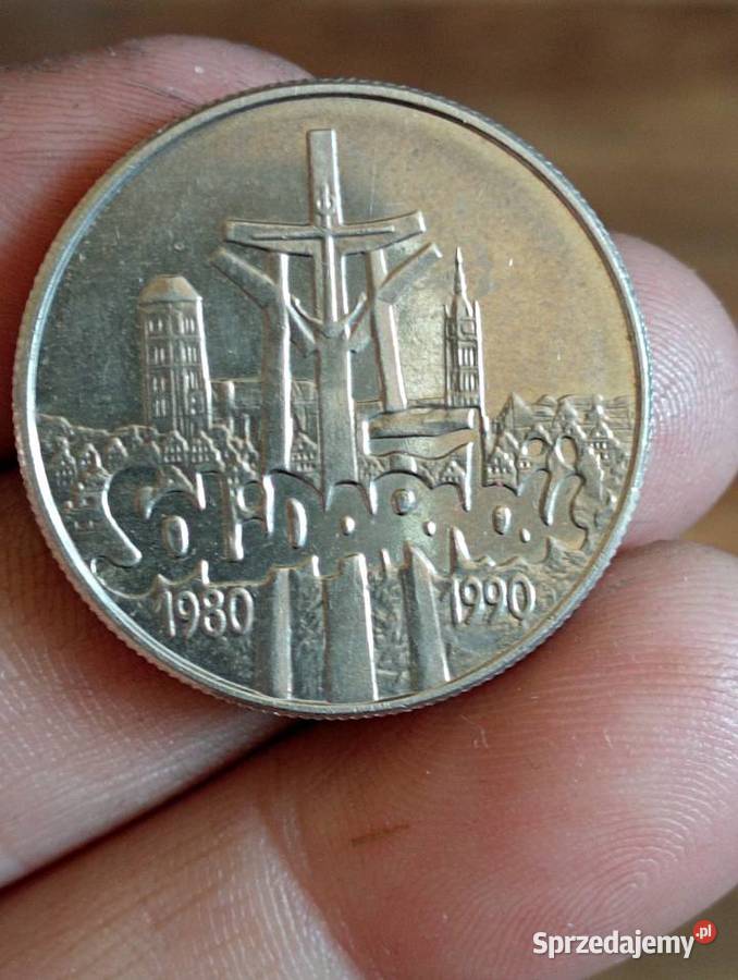 Sprzedam monete 10000 1990 r Solidarnosc lubelskie Chełm