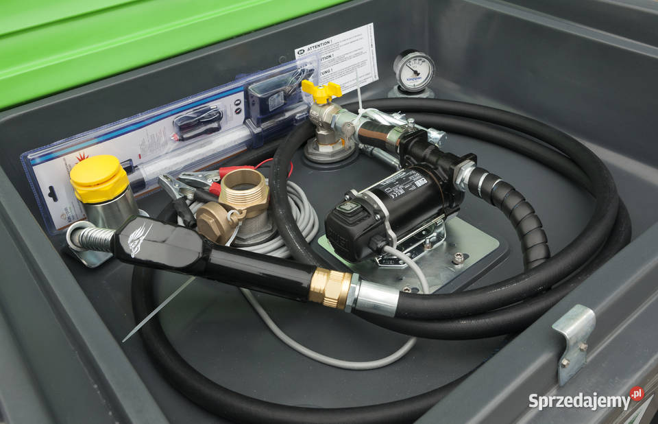 Mobilny zbiornik ON 430 l Pompa 24V 50lmin Zielona Góra
