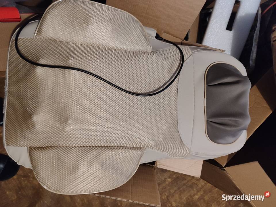 Fotel masujący Masażer nowy nie używany Września