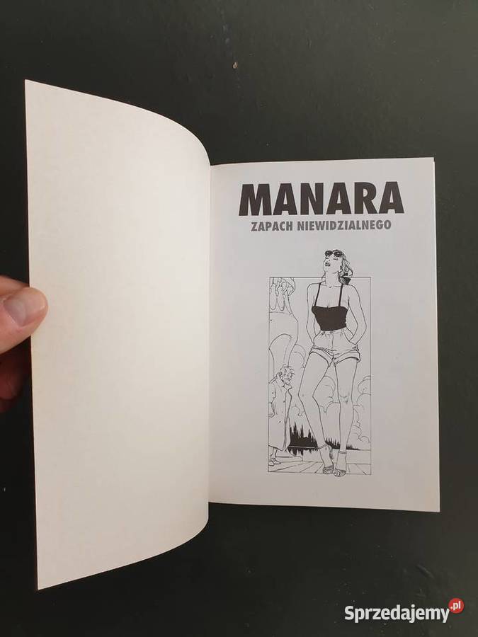 Manara Zapach Niewidzialnego Milo Manara wyd Polskie Gdynia sprzedam