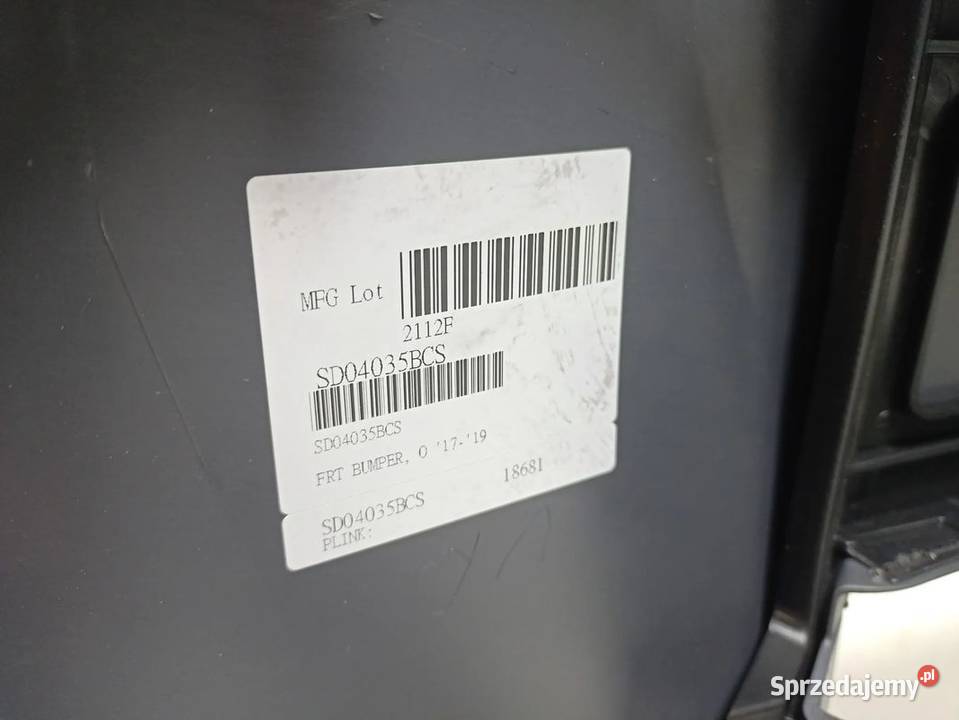 SKODA OCTAVIA III LIFT 20172020 ZDERZAK PRZÓD Skarżysko-Kamienna