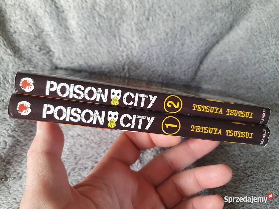 Poison City zestaw 2 tomów wydanie 1 2017 MANGA Rok wydania 2017 pomorskie Gdynia