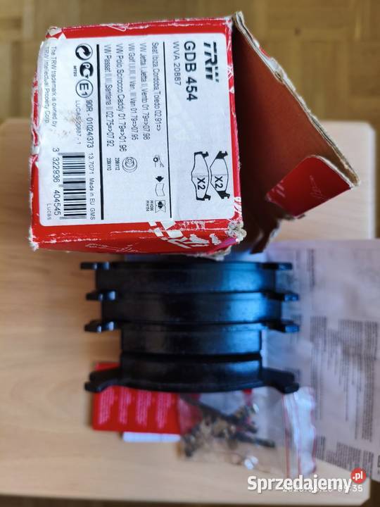 KLOCKI HAMULCOWE TRW GDB454 NOWE osobowe Lublin