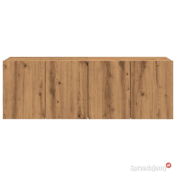 Ścienne szafki TV 2 dąb artisian 60x30x41 Warszawa