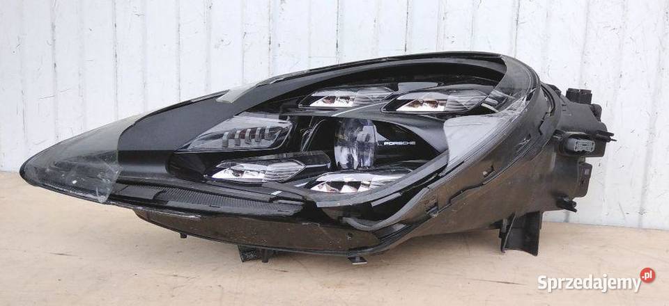 PORSCHE CAYENNE 9Y0 MATRIX FULL LED LAMPA LEWA Lampy przednie
