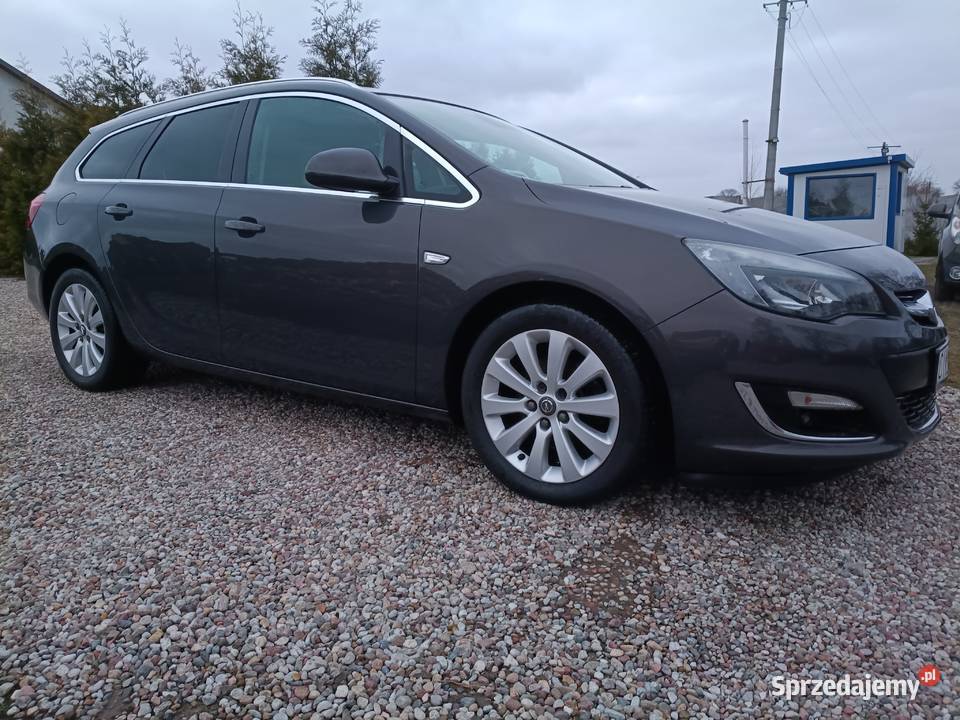 Opel Astra J Lift 2013 17 CDTI Udokumentowany nieuszkodzony Jankowo