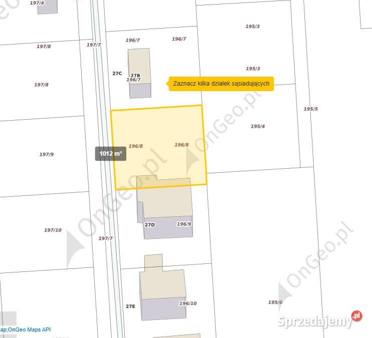 Działka budowlana 1000m2 MEDIA Łozina sprzedam